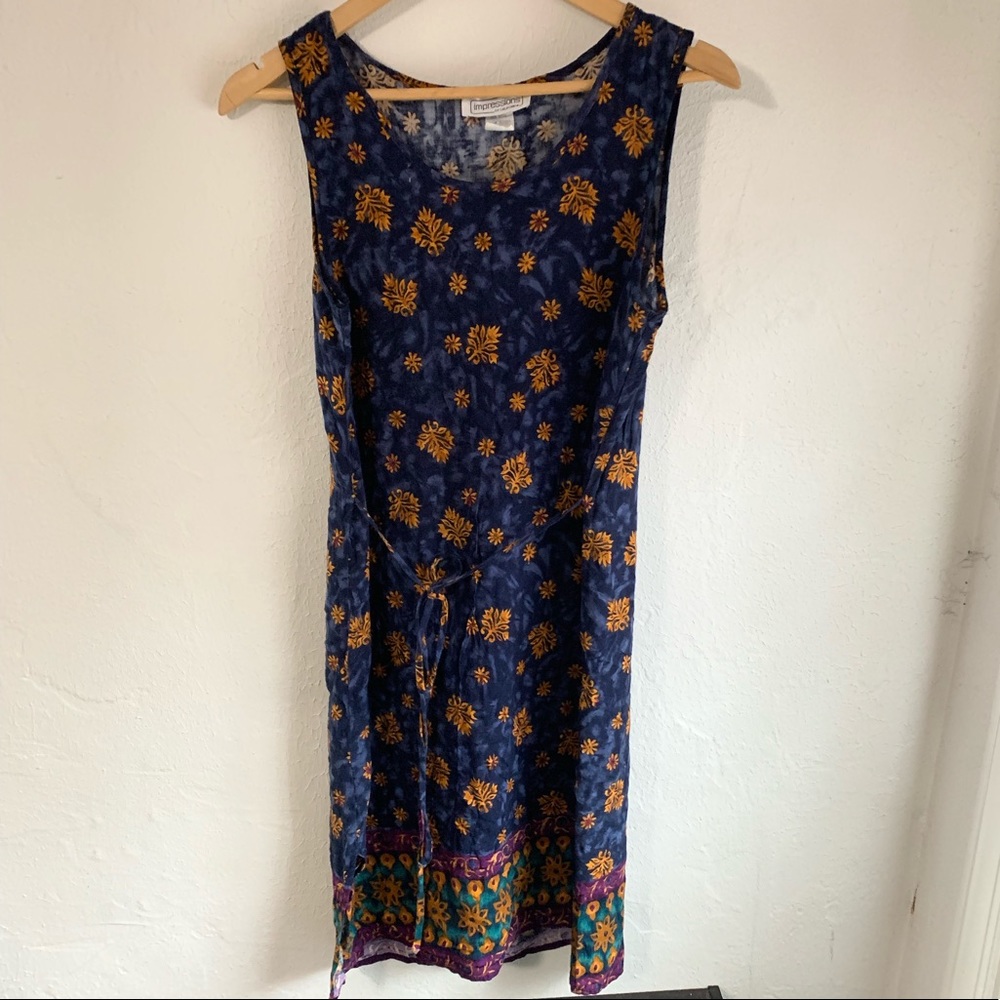 Vintage 1990’s Impressions of California dress